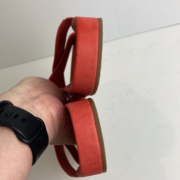 Birdies Robin Slides Sandals Persimmon Coral Red Orange Size 6.5 - Picture 6 of 16